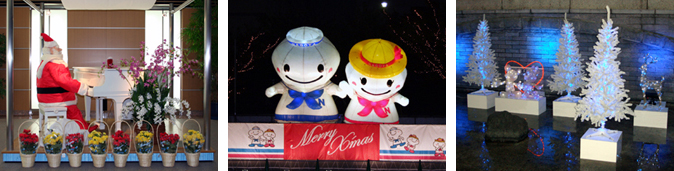 名古屋港の冬を彩る当社のクリスマスイルミネーションをぜひお楽しみください