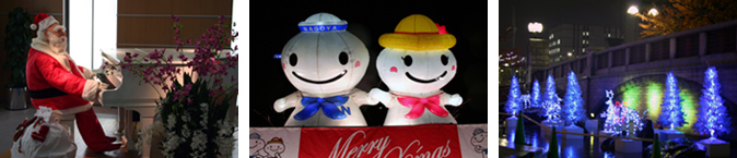 名古屋港の冬を彩る当社クリスマスイルミネーションをぜひお楽しみください